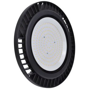   LED csarnokvilágító, kültéri,UFO forma 100 W, 8000 lm, 4500 K, 30000 h, IP65 LHBE100W Tracon