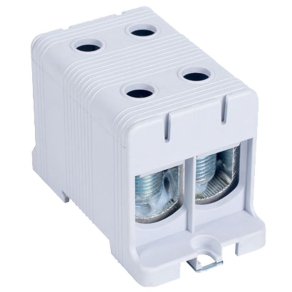   Tracon főáramköri leágazó kapocs, sínre és felületre szerelhető, szürke 35-150mm2 FLEAL-150/2