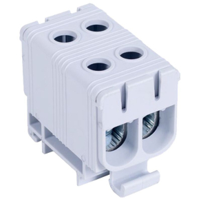   Tracon főáramköri leágazó kapocs, sínre szerelhető, szürke 6-50mm2 160A FLEAL-50/2