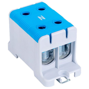   Tracon fővezeték sorkapocs sínre és felületre kék 16-95mm2, max. 800VAC max.245A FLEAL-95/2K