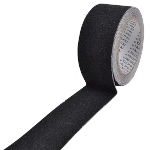   Csúszást csökkentő jelölőszalag, fekete 5mx50mm SRTB50 Tracon