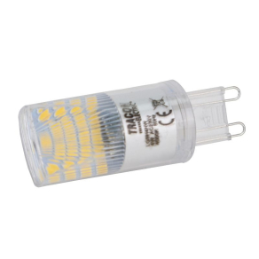   LED G9 fényforrás alumínium házzal 230VACC, 4W, 4000K, G9, 350lm, LG9H4NW Tracon