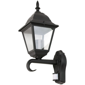   Kültéri fali lámpa, mozgásérzékelős álló karos E27, max.60W, IP54 GARUME27 Tracon