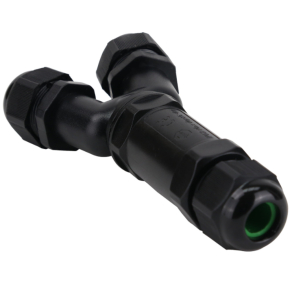   Tracon tömítő szelencés kábeltoldó, Y-elágazó 0.5-4 mm2, 3 pólusú, IP68 CST4-Y3P