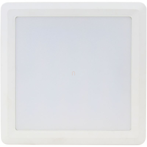   Falon kívüli, négyzetes LED lámpatest 18W, 140lm, D=225×225 mm, 4000K, IP20 LED-DLNFS-18NW Tracon