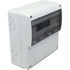   Üres ipari csatlakozódoboz szerelősínnel, ABS 16mod. 330x330x155mm, IP65 TDB333315 Tracon