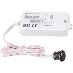   Tracon mozgásérzékelő, rövid távú, működtetés kézzel 500/200 W, 5-6 cm TMBK122