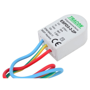   Tracon túlfeszültség levezető, szerelvénydobozba T3 AC típusú ESPD3-3-2P