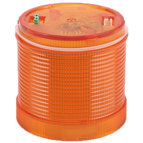   Tracon fényjelző oszlop sárga fényű henger hangjelzéses aljzathoz 230V AC IP65 NYG3-70230Y