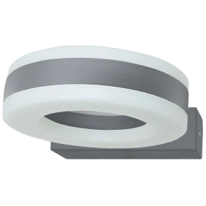   Tracon fali lámpatest, gyűrű forma, antracit 20W, 1700lm,4500K, IP65 - SLOA20W