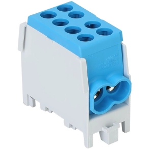   Főáramköri leágazó kapocs, sínre szerelhető, kék 2,5-25mm2 101 A FLECU-25-16-2K Tracon