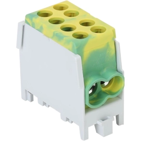   Főáramköri leágazó kapocs, sínre szerelhető, zöld/sárga 2,5-25mm2 101A FLECU-25-16-2ZS Tracon