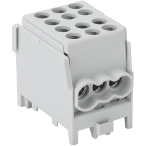   Főáramköri leágazó kapocs, sínre szerelhető, szürke 2,5-25mm2 101A FLECU-25-16-3 Tracon