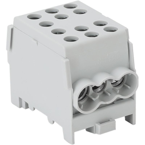   Tracon főáramköri leágazó kapocs, sínre szerelhető, szürke 6-35mm2, 125A FLECU-35-25-3