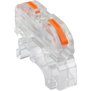   Csavar nélküli vezeték összekötő, toldó nyitható,átlátszó 0,5-4mm2, 32A, 1p, OVOKT11 Tracon