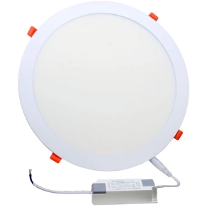   Tracon beépíthető LED mélysugárzó, kerek, fehér 21 W, 2155 lm, D=300mm, 2700K - LED-DL-21WW