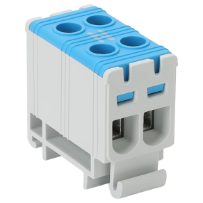   Főáramköri leágazó kapocs, sínre szerelhető, kék 1.5-16mm2, 85A FLEAL-16/2K Tracon