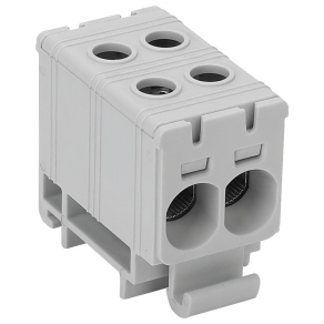   Főáramköri leágazó kapocs, sínre szerelhető, szürke 2.5-35mm2, 135A FLEAL-35/2 Tracon