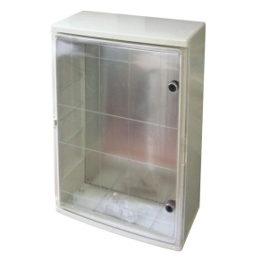   Műanyag elosztószekrény,átlátszó ajtóval 800x600x260mm, IP65 TME806026T Tracon