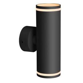   Oldalfali spot lámpatest, fekete 2xGU10, max.35W SPGU10LF2B Tracon