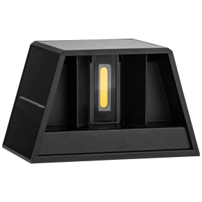   Tracon napelemes kerti falilámpa 0,4W, 3000K, 36lm, 3,7V/1300mAh Li, IP44 - GARSLA