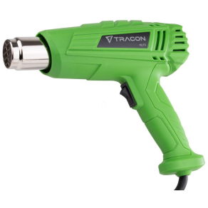   Hőlégfúvó műanyag táskában + 5tartozék 1000/2000W, 350-600 °C HLF3 Tracon