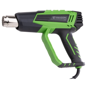   Hőlégfúvó műanyag táskában + 5tartozék 1000/2000W, 350-600 °C HLF4 Tracon