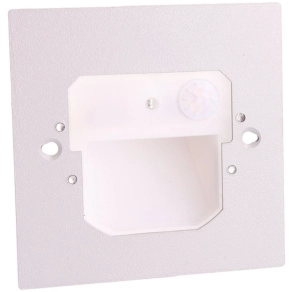   Tracon LED süllyesztett fali lámpatest, mozgásérzékelős állítható színhőmérsékletű 1,8W,100lm,3000/4500/6000K - LVS03M