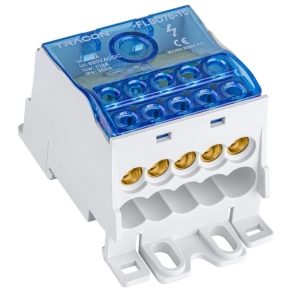   Fővezeték sorkapocs 1x 70/10x16mm2 nyitható fedéllel FLSO70-10 Tracon