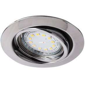   Süllyesztett spot lámpa melegfehér LED fényforrással, 8,6 cm, króm, 3 darabos - Lite Rábalux 1050