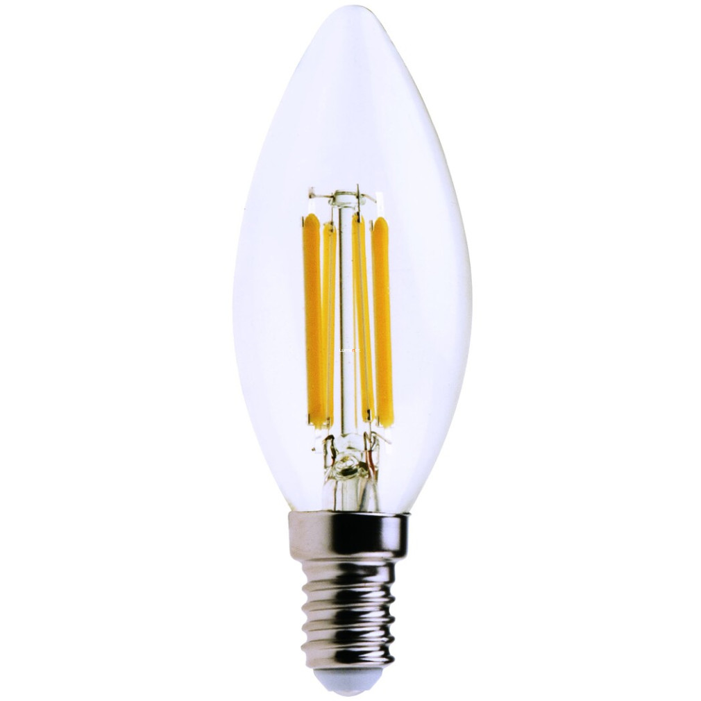 E14 filament LED 6 W, hidegfehér