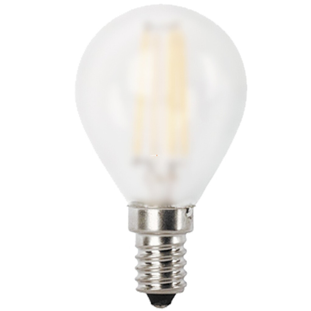 E14 filament LED 4 W, melegfehér