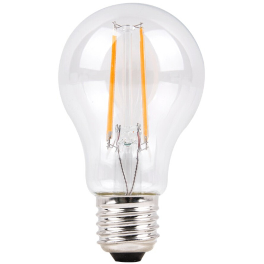 Szabályozható E27 filament LED 7,2 W, melegfehér
