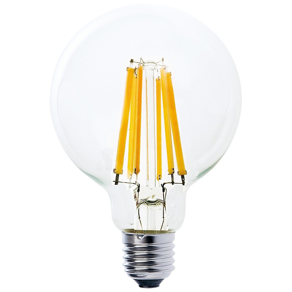 E27 filament LED 12 W, melegfehér