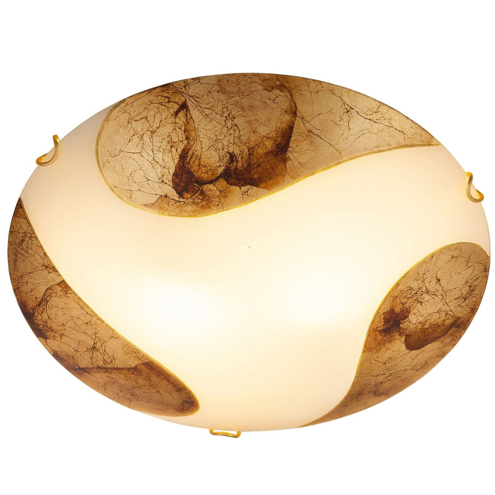 Mennyezeti lámpa, antikolt arany hatású, 40 cm (Artgold)