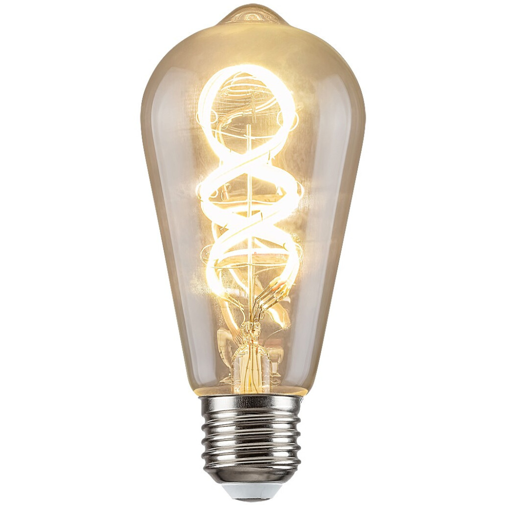 Okos E27 filament LED 4 W, borostyánszínű (RGBW)