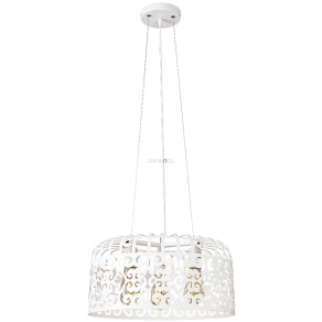   Függesztett lámpa három foglalattal, fehér - Alessandra Rábalux 2163