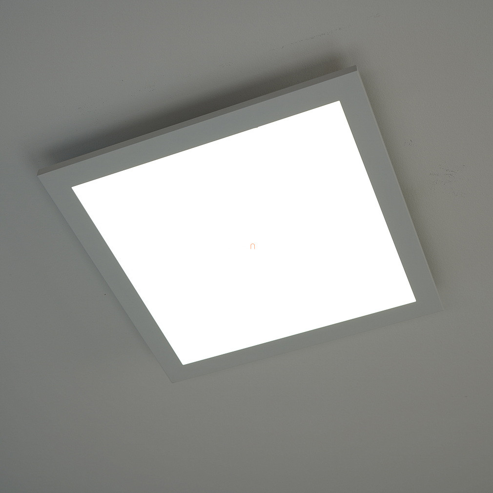Szögletes LED panel, hidegfehér fényű (Damek)