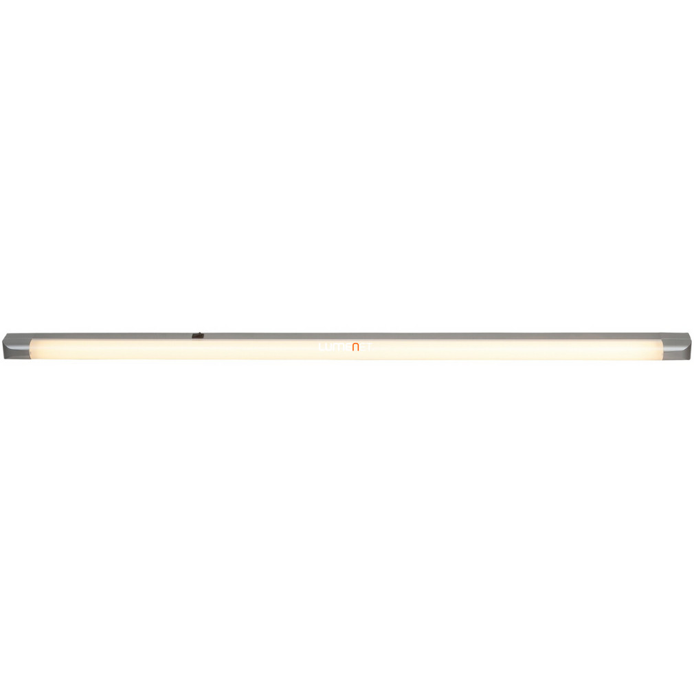 Pultmegvilágító lámpa 36 W T8 fénycsővel, 128 cm, ezüst (Band Light)