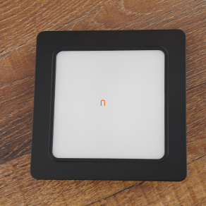   Kerek ráépíthető és beépíthető mennyezeti LED lámpa 12 W, hidegfehér, 14,5x14,5 cm cm - Shaun Rábalux 2683