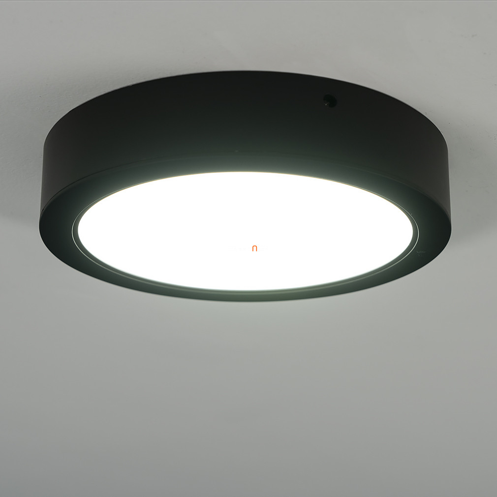 Kerek mennyezeti LED lámpa, fekete-fehér színben (Shaun)