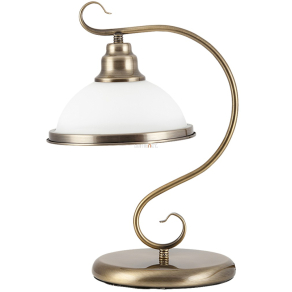   Antikolt asztali lámpa, 39 cm - Elisett Rábalux 2752, 1xE27 foglalattal