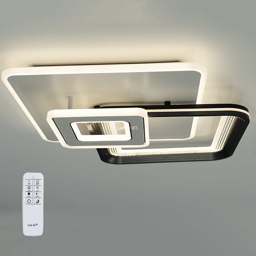 Modern mennyezeti LED lámpa lekerekített sarkokkal (Stregobor)
