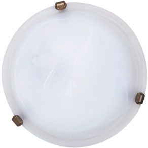   Mennyezeti lámpa bronz színű rögzítővel, 30 cm - Alabastro Rábalux 3203