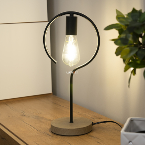   Asztali lámpa, 42cm - Rufin Rábalux 3220, kampó, 1xE27 foglalattal