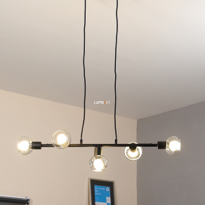   Függesztett lámpa 4 irányú üvegbúrával - Sullivan Rábalux 3297