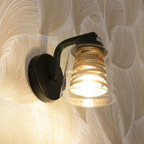   Csíkos fali lámpa, dupla üveg fallal - Zenaida Rábalux 3542