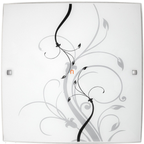 Mennyezeti üveg lámpa - inda mintás - Elina Rábalux 3693