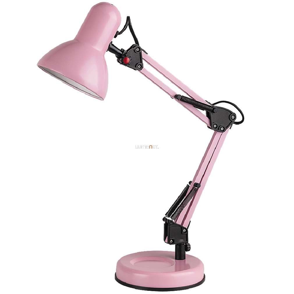 Rózsaszín íróasztali lámpa, állítható (Samson)