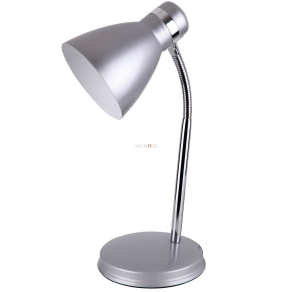   Asztali lámpa matt ezüst színben, 32 cm - Patric Rábalux 4206, 1xE14 foglalattal